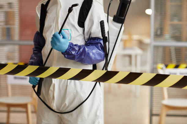 Professional Blood Cleanup technician working in Alamo, TN